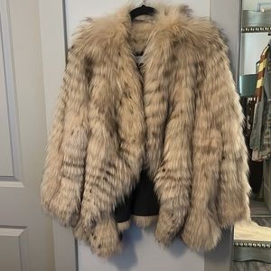 Linda Richards fur coat size Medium